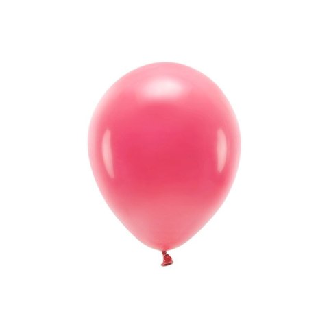 Balon gumowy Pastel Eco Balloons czerwony 260mm Partydeco (ECO26P-007J)
