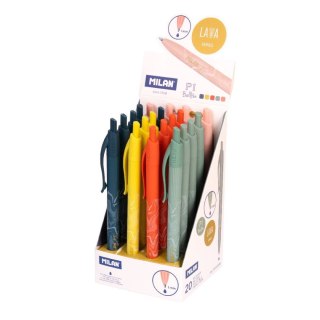 Długopis P1 Lava wkład niebieski Milan (1765729120LV)