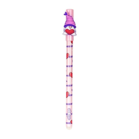Długopis wymazywalny wymazywalny Skrzaty 5902315577527 wkład niebieski 0,5mm Strigo (SSC18)
