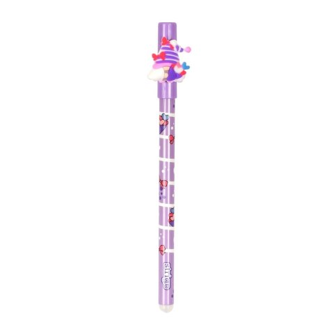 Długopis wymazywalny wymazywalny Skrzaty 5902315577527 wkład niebieski 0,5mm Strigo (SSC18)