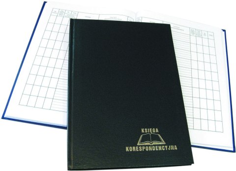Dziennik korespondencyjny KSIĘGA KORESPONDENCYJNA A4 96k. Warta (229-010)