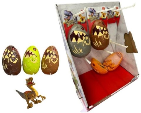 Figurka JAJO Z DŹWIĘKIEM I ŚWIATŁEM WYKLUWAJĄCE DINOZAURA Norimpex (NO-2000450)