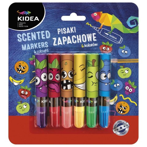 Flamaster Kidea 6 kol. Derform (PZ6KA)