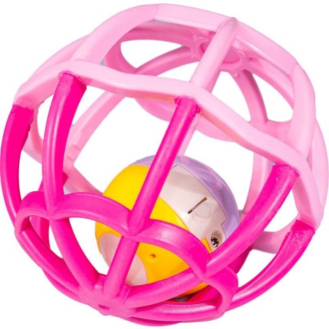 Grzechotka piłeczka różowa Smily Play (SP83659)