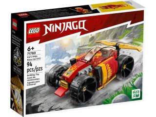 Klocki konstrukcyjne Ninjago Samochód wyścigowy ninja Kaia EVO Lego (71780)