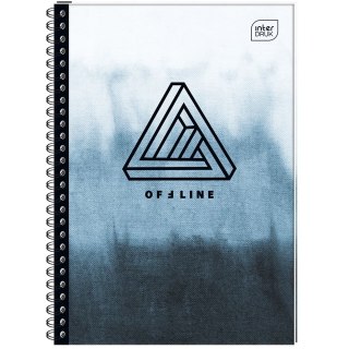 Kołozeszyt (kołonotatnik) A5 100k. 70g krata Interdruk (KOŁOZA5100T)