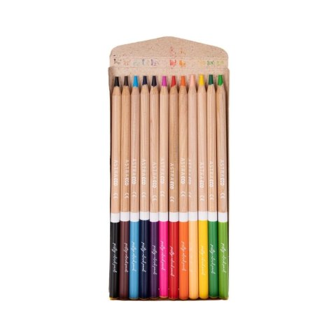 Kredki akwarelowe ECO z drewna cedrowego 12 kol. Astra (312022050)