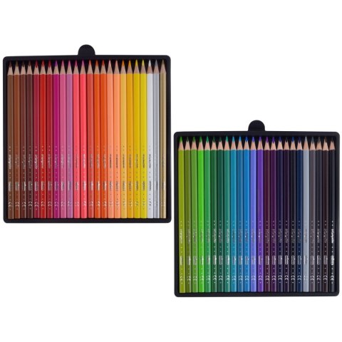 Kredki ołówkowe z temperówką 48 kol. Cricco (322K48AX)