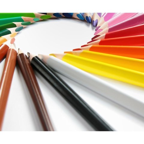 Kredki ołówkowe z temperówką 48 kol. Cricco (322K48AX)