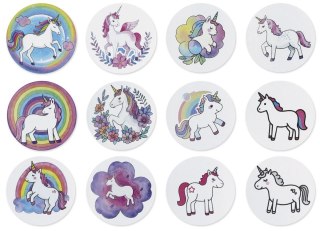 Naklejka (nalepka) Craft-Fun Series Jednorożce Naklejki na rolce Titanum (25YQ-036)