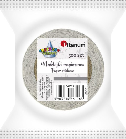 Naklejka (nalepka) Craft-Fun Series Jednorożce Naklejki na rolce Titanum (25YQ-036)