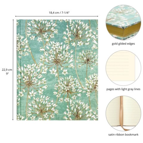 Notes (notatnik) Kwiaty Allium Peter Pauper Press