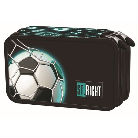 Piórnik NEON FOOTBALL pc-05 St.Right (z wyposażnieniem)