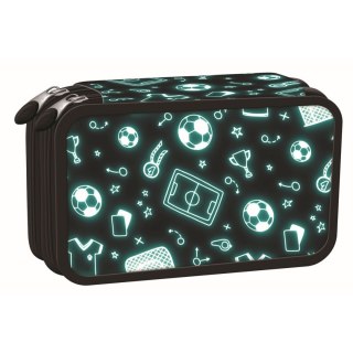 Piórnik NEON FOOTBALL pc-05 St.Right (z wyposażnieniem)