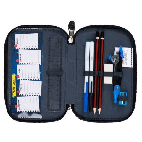 Piórnik NEON FOOTBALL pc-05 St.Right (z wyposażnieniem)