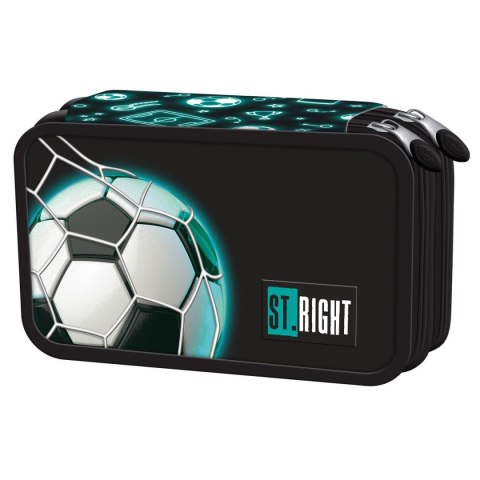 Piórnik NEON FOOTBALL pc-05 St.Right (z wyposażnieniem)