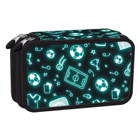 Piórnik NEON FOOTBALL pc-05 St.Right (z wyposażnieniem)