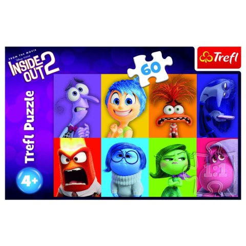 Puzzle Disney Poznaj swoje emocje 60 el. Trefl (17397)