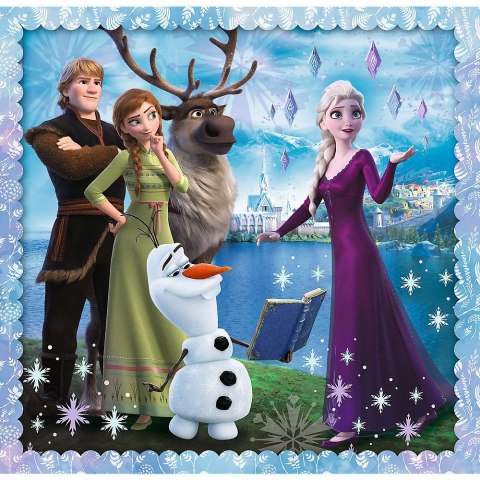 Puzzle Magiczna opowieść 3w1 el. Trefl (34853)