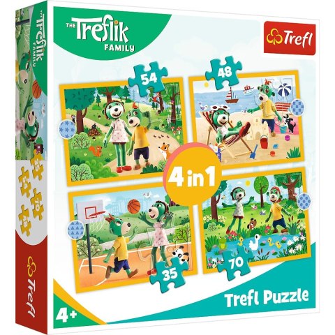 Puzzle Trefliki na wakacjach Trefl (34623)