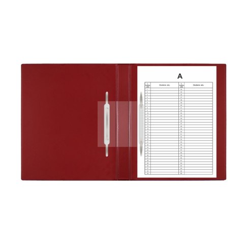 Teczka do akt osobowych A4 bordowy folia [mm:] 210x297 Biurfol (TD-01-01)