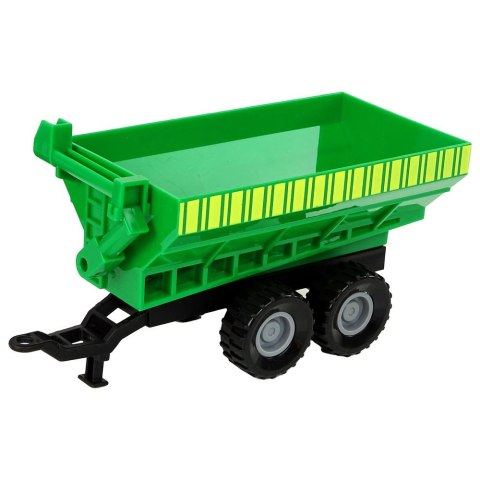 Traktor z Maszynami Przyczepa Cysterna Dźwięki LED Lean (15221)