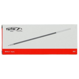 Wkład do długopisu żelowy wkład czerwony 0,5mm Rystor