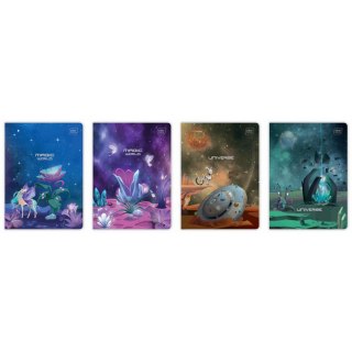 Zeszyt METALIC FANTASY A5 60k. 70g krata Interdruk