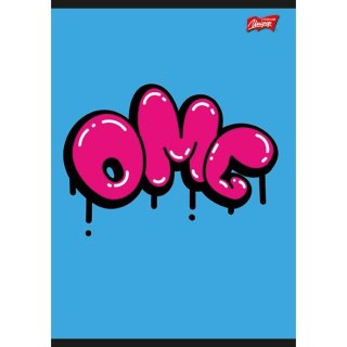 Zeszyt STREET ART. A5 60k. 70g linia Unipap