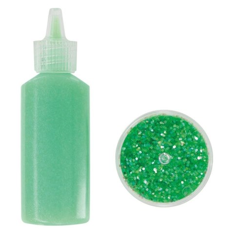 Brokat Craft-Fun Series kolor: zielony 1 kolor. Titanum (zestaw)