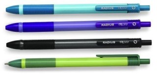 Długopis kulkowy Trixo wkład niebieski 0,7mm Radius