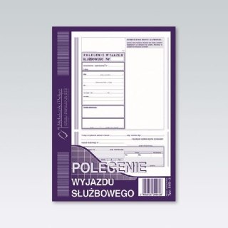 Druk offsetowy Polecenie wyjazdu służbowego A5 40k. Michalczyk i Prokop (505-3)