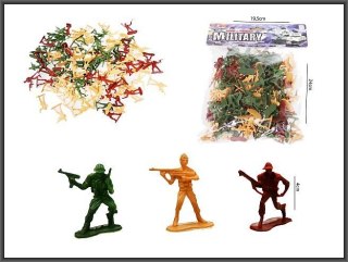 Figurka Armia zestaw żołnierzy 120-elementów Hipo (HFY03)