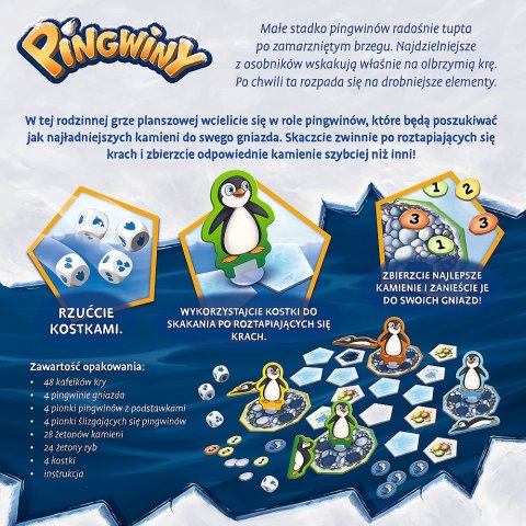 Gra edukacyjna Pingwiny" Trefl (02827)