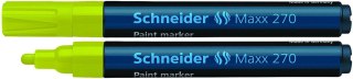 Marker olejowy Maxx 270 wkład żółty 1,0-3,0mm Schneider (SR127005)