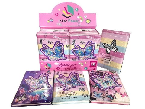 Notes (notatnik) motylek A5 czysty Adar (620346)