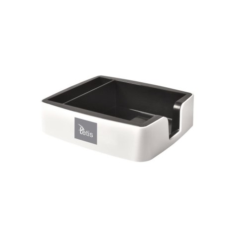 Pojemnik na karteczki i wizytówki BV400-S szary Tetis (szary)