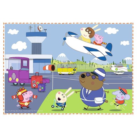 Puzzle Peppa Pig 4w1 el. Trefl (34359)