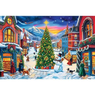 Puzzle Xmass Świąteczne miasteczko 300 el. Trefl (23104)