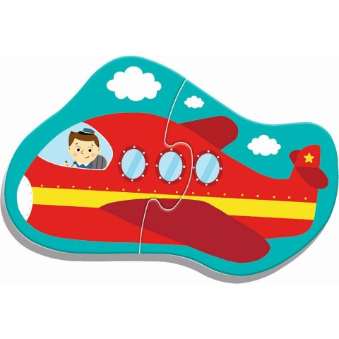 Puzzle puzzle baby classic pojazdy 2 el. Trefl (36075)