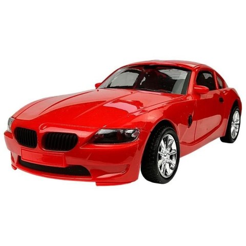 Samochód Zestaw Pojazdów Czerwony Monster Truck Czarne BMW Laweta 58 cm Lean (9268)