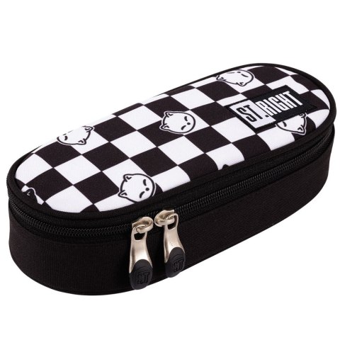 Saszetka Stright CHESS CATS PC-01 5903235664410 mix St.Right (Z USZTYWNIANA KLAPKĄ)