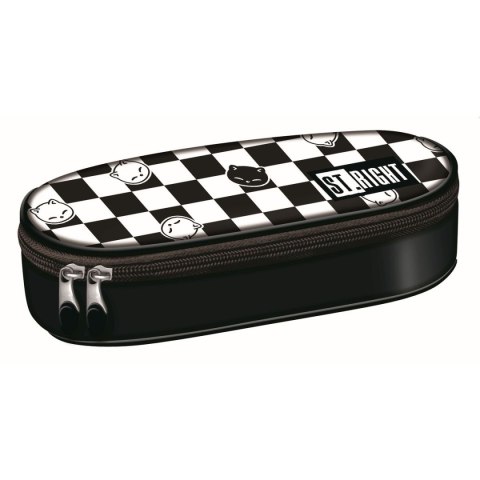 Saszetka Stright CHESS CATS PC-01 5903235664410 mix St.Right (Z USZTYWNIANA KLAPKĄ)