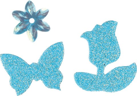 Zestaw dekoracyjny Craft-Fun Series cekiny+naklejki Titanum (5030B)