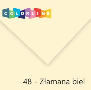 Brystol Colorline 48 biały 150g 10k [mm:] 500x650 Canson (400110141)