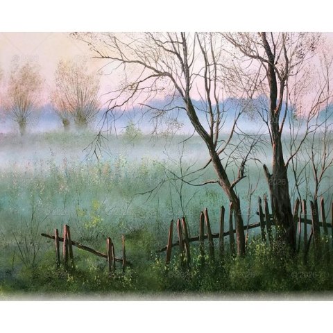 Kalendarz ścienny POLSKA W MALARSTWIE 13-planszowe 2024 320mm x 470mm Lucrum (RW06)