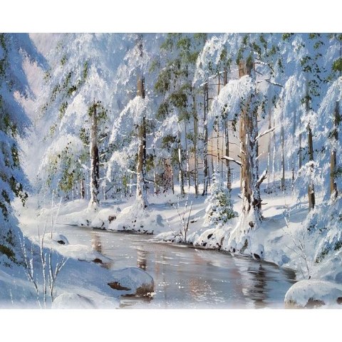 Kalendarz ścienny POLSKA W MALARSTWIE 13-planszowe 2024 320mm x 470mm Lucrum (RW06)