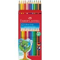 Kredki ołówkowe Grip 12 kol. Faber Castell (112412)