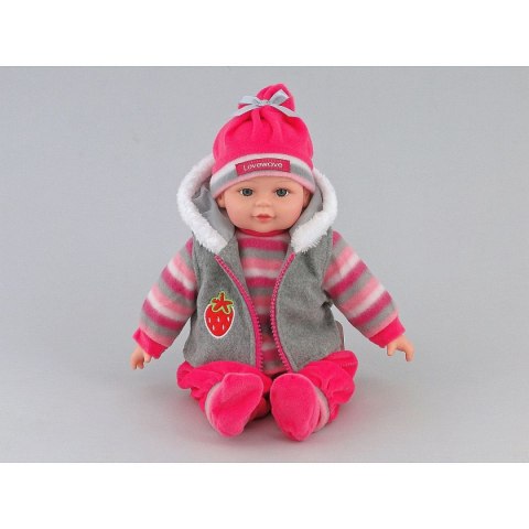 Lalka Bobas 35 cm, z polskim dźwiękiem, BOX Adar (501300)