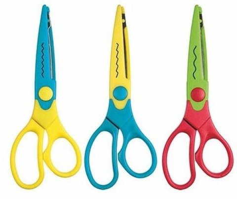 Nożyczki dekoracyjne 16,5cm Fun&Joy